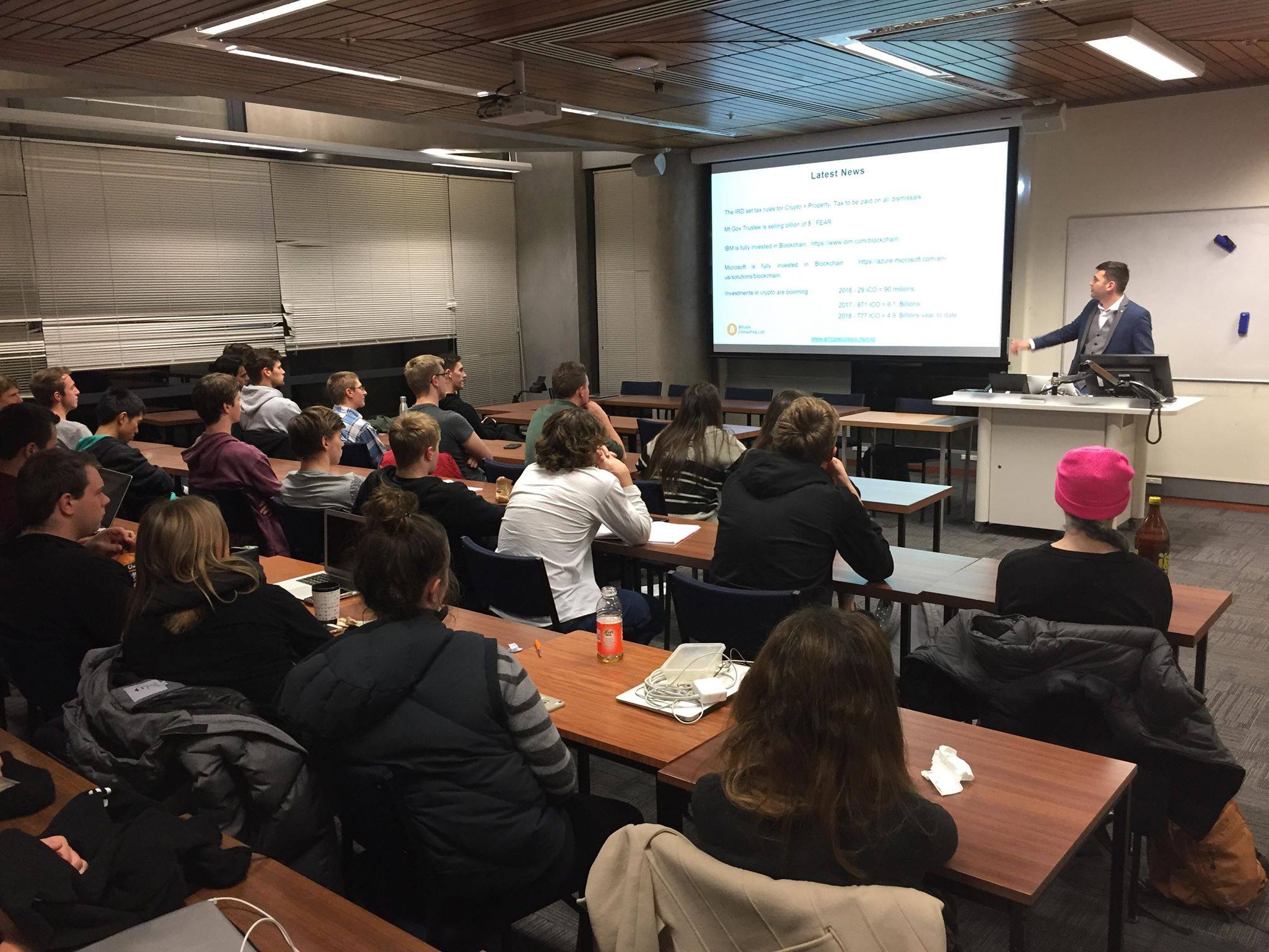 2018: Founding the UC Crypto Society event